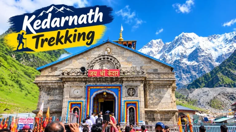 Kedarnath trekking route in Uttarakhand