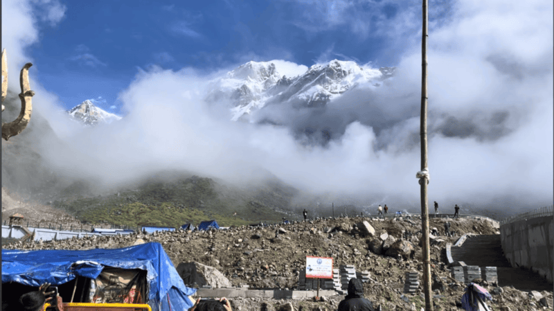 weather on Kedarnath trekking route